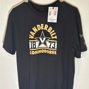 Yourh XL Vanderbilt Commodores CHAMPION Black T-Shirt NWT